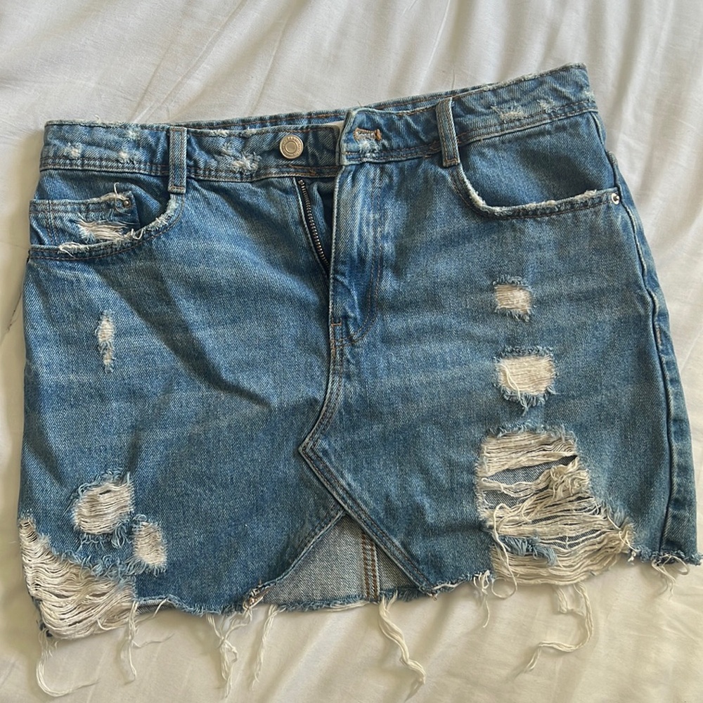 Zara Denim Skirt
